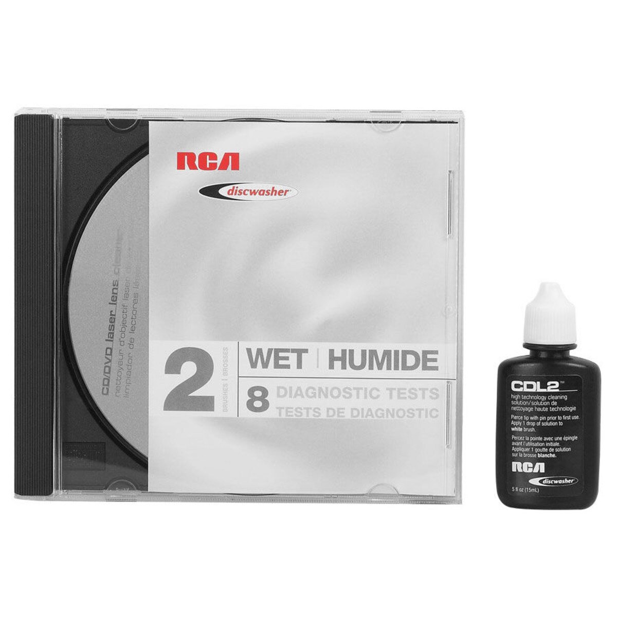 Discwasher RD1142 DVD/CD Laser Lens Cleaner